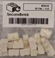 Preview: BRICK 1x2 - Weiss - 1Box à 20Stk.