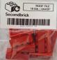 Preview: ROOF TILE 3X4/25°- Rot - 1Box à 10Stk.