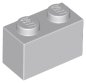 Preview: BRICK 1x2 - Hellgrau - 1Box à 20Stk