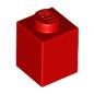 Preview: BRICK 1x1 -  Rot -1Box à 30Stk.