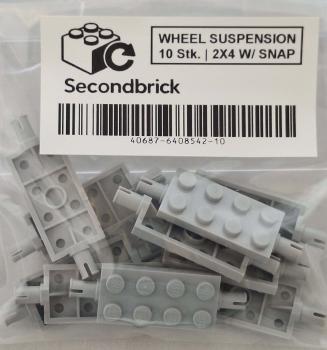 WHEEL SUSPENSION 2X4 W/ SNAP -- 1Box à 10Stk.