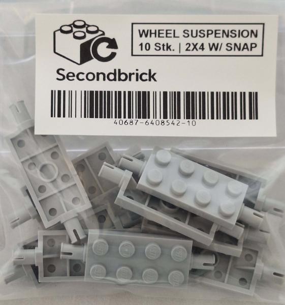 WHEEL SUSPENSION 2X4 W/ SNAP -- 1Box à 10Stk.