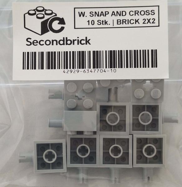 Bearing Element 2x4 w/SNAP -- 1Box à 10Stk.