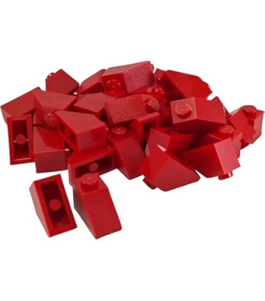 ROOF TILE 1X2/45°- Rot - 1Box à 20Stk.
